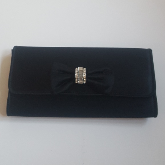 Aldo Handbags - Aldo Black Clutch with a Bow